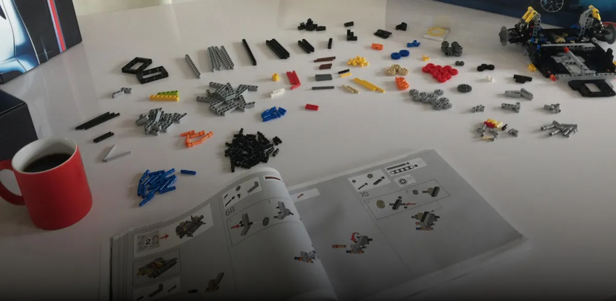 Het is net LEGO