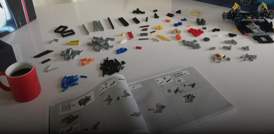 Het is net LEGO